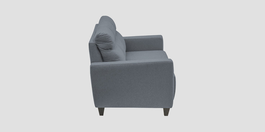 Honor Fabric 3 Seater Sofa In Winter Grey Colour - Febonic Living