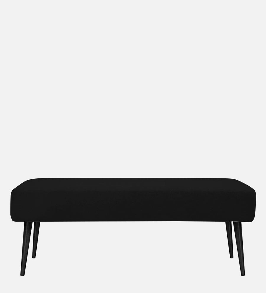 Orbit Fabric Bench In Zed Black Colour - Febonic Living