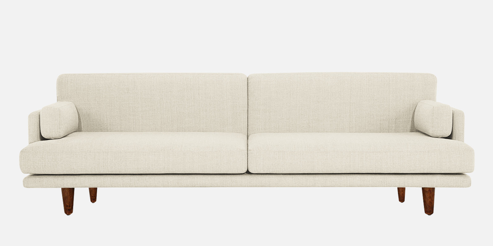 Ricky Fabric 3 Seater Sofa in ivory cream Colour