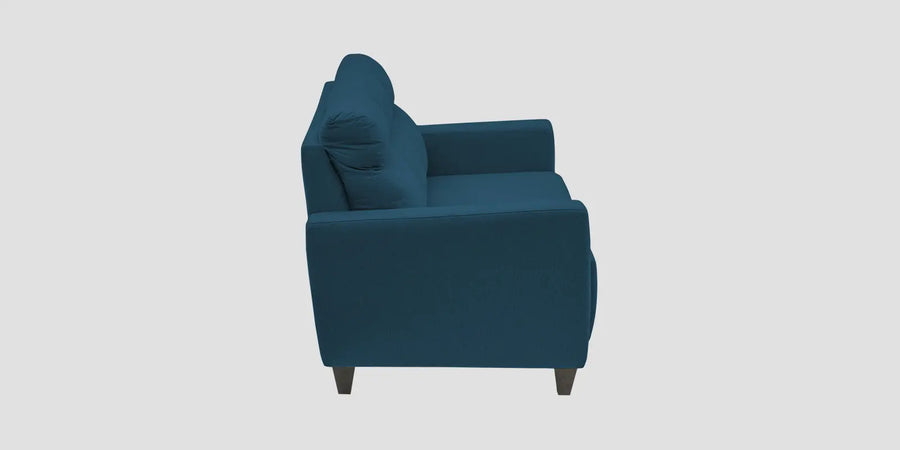 Burban Fabric 3 Seater Sofa In Eclipse Blue Colour - Febonic Living