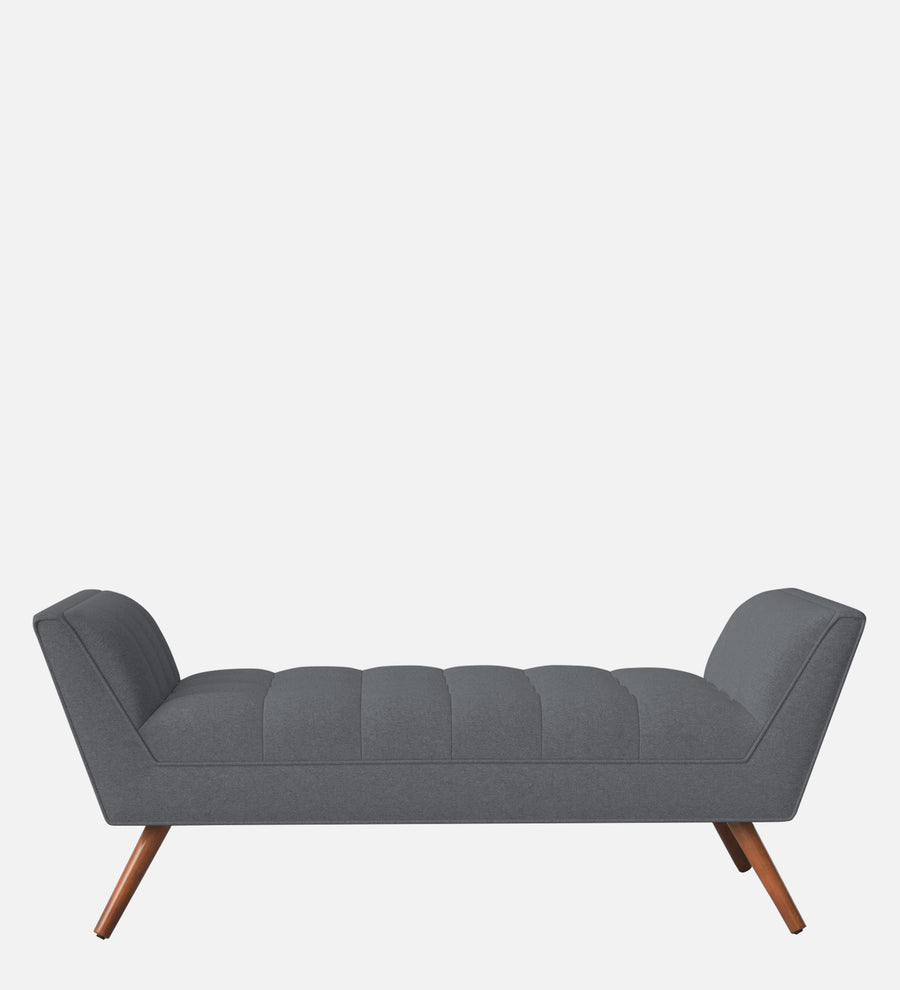 Cartes Velvet Bench In Pubble Grey Colour - Febonic Living