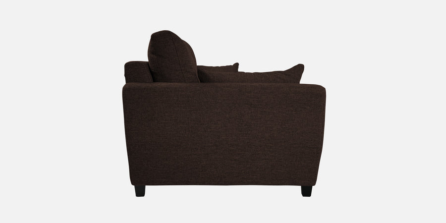 Mario Fabric 2 Seater Sofa In Coffee Brown Colour - Febonic Living