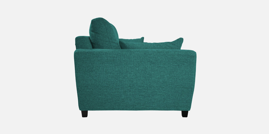 Mario Fabric 3 Seater Sofa In Sea Green Colour - Febonic Living