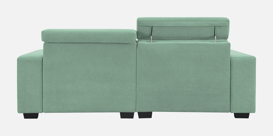 Hiro Fabric 2 Seater Sofa In Mist Blue Colour - Febonic Living