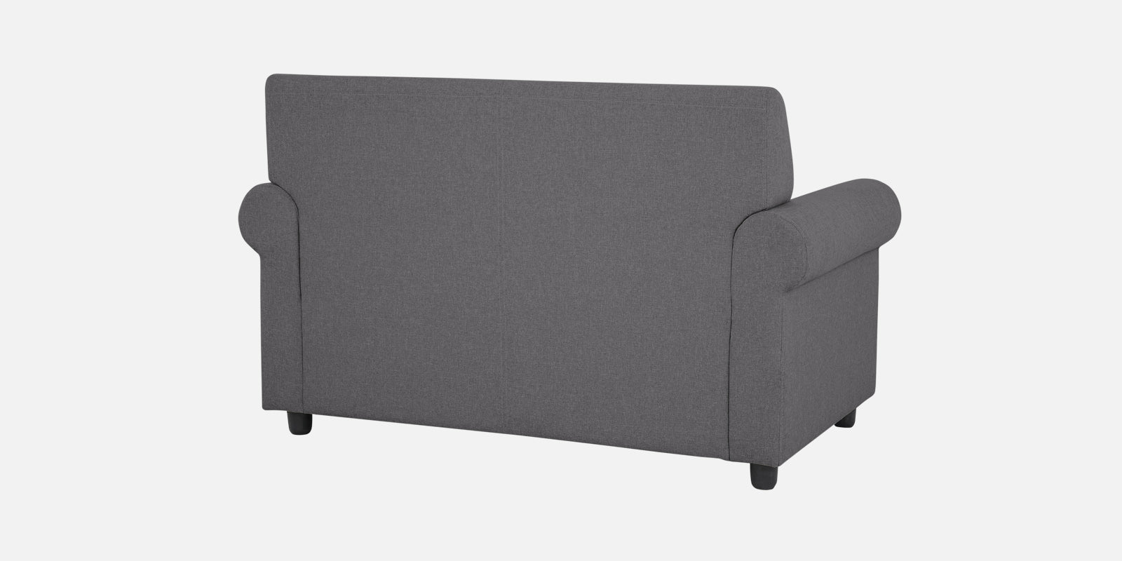 Ribby Fabric 2 Seater Sofa in Sudo Grey Colour