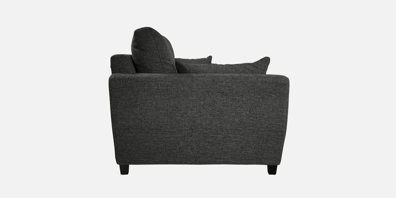 Mario Fabric 2 Seater Sofa in Charcoal Grey Colour