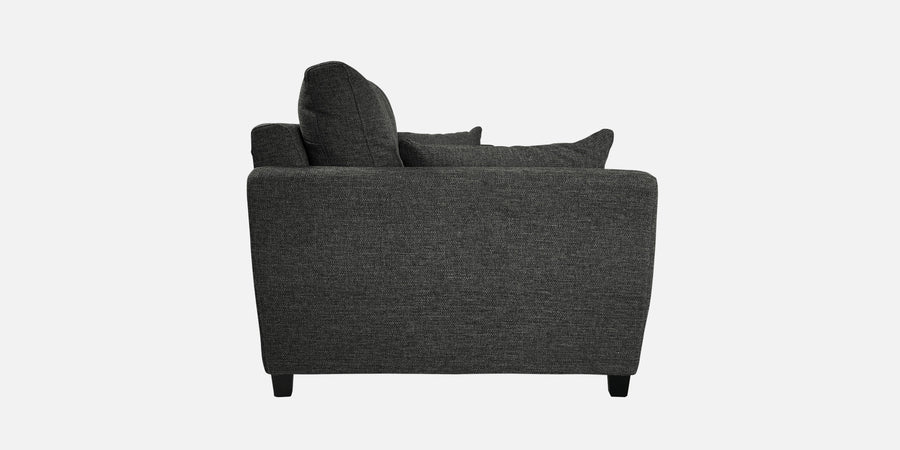Mario Fabric 2 Seater Sofa In Charcoal Grey Colour - Febonic Living