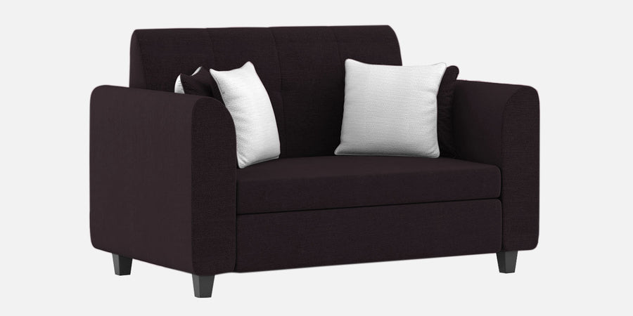 Denmark Fabric 2 Seater Sofa In Cara Brown Colour - Febonic Living