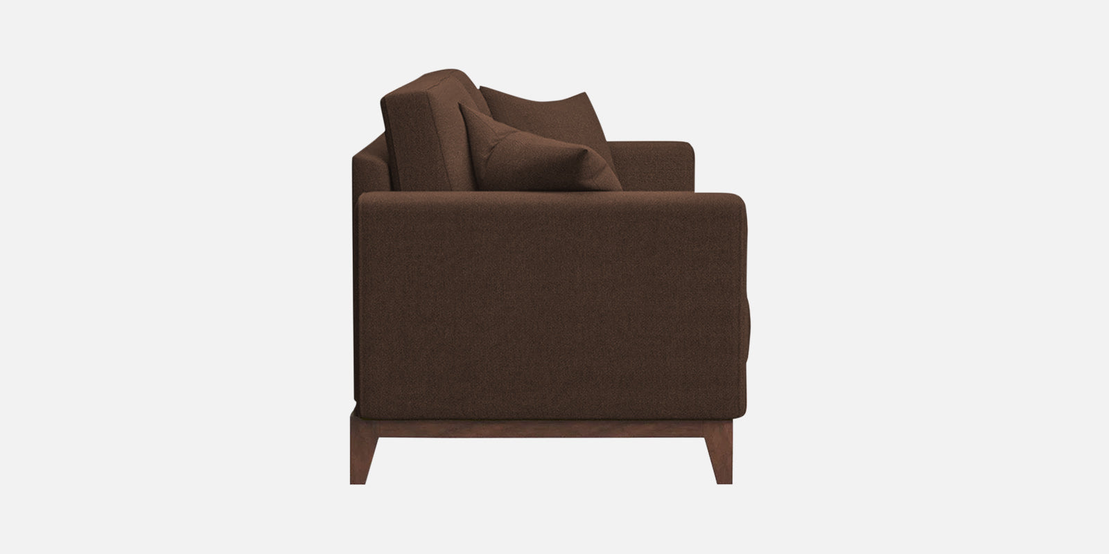 Luca Fabric 2 Seater Sofa in Coffee Brown Colour