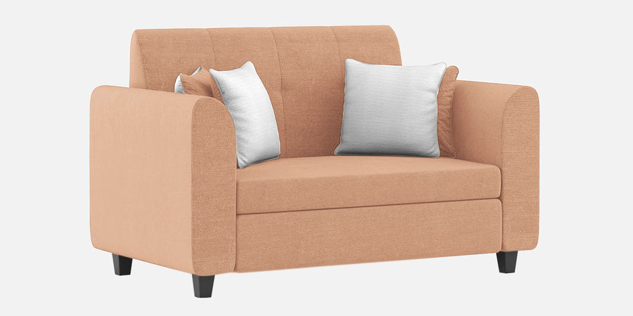 Denmark Fabric 2 Seater Sofa In Cosmic Beige Colour - Febonic Living