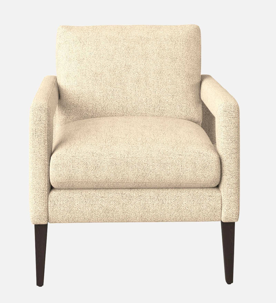 Olsen Fabric Arm Chair In Ivory Cream Colour - Febonic Living