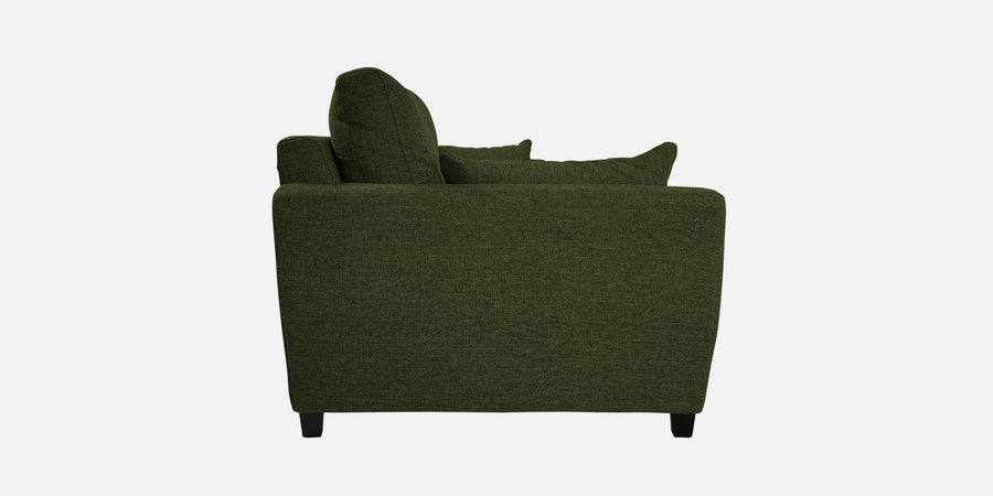 Mario Fabric 2 Seater Sofa In Olive Green Colour - Febonic Living