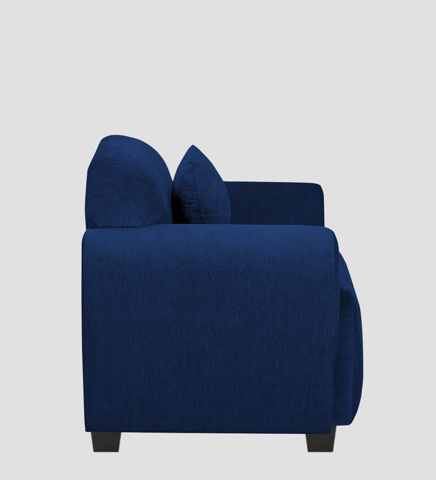 Apollo Fabric 1 Seater Sofa Royal Blue Colour - Febonic Living