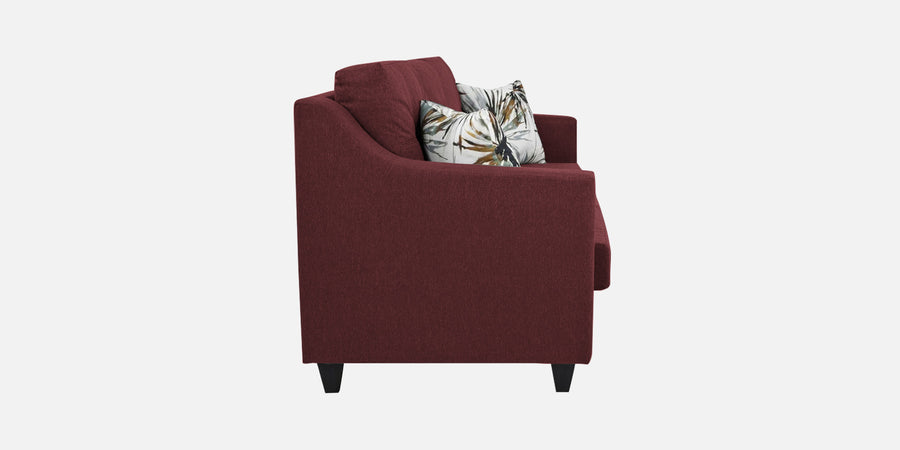Welly Fabric 2 Seater Sofa In Blaze Red Colour - Febonic Living