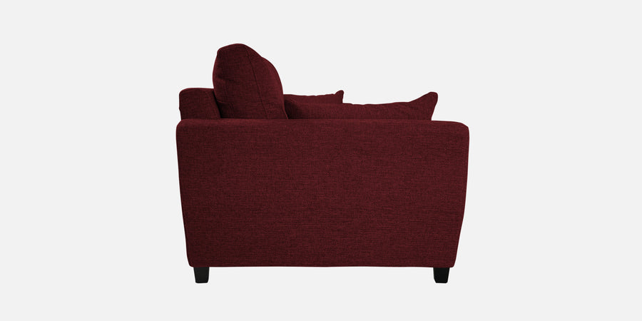 Mario Fabric 2 Seater Sofa In Blood Maroon Colour - Febonic Living