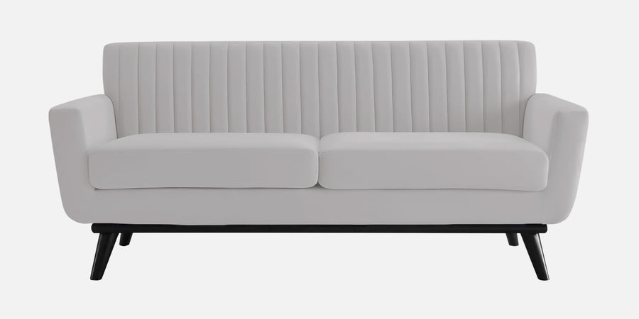 Tucker Velvet 2 Seater Sofa In Light Grey Colour - Febonic Living
