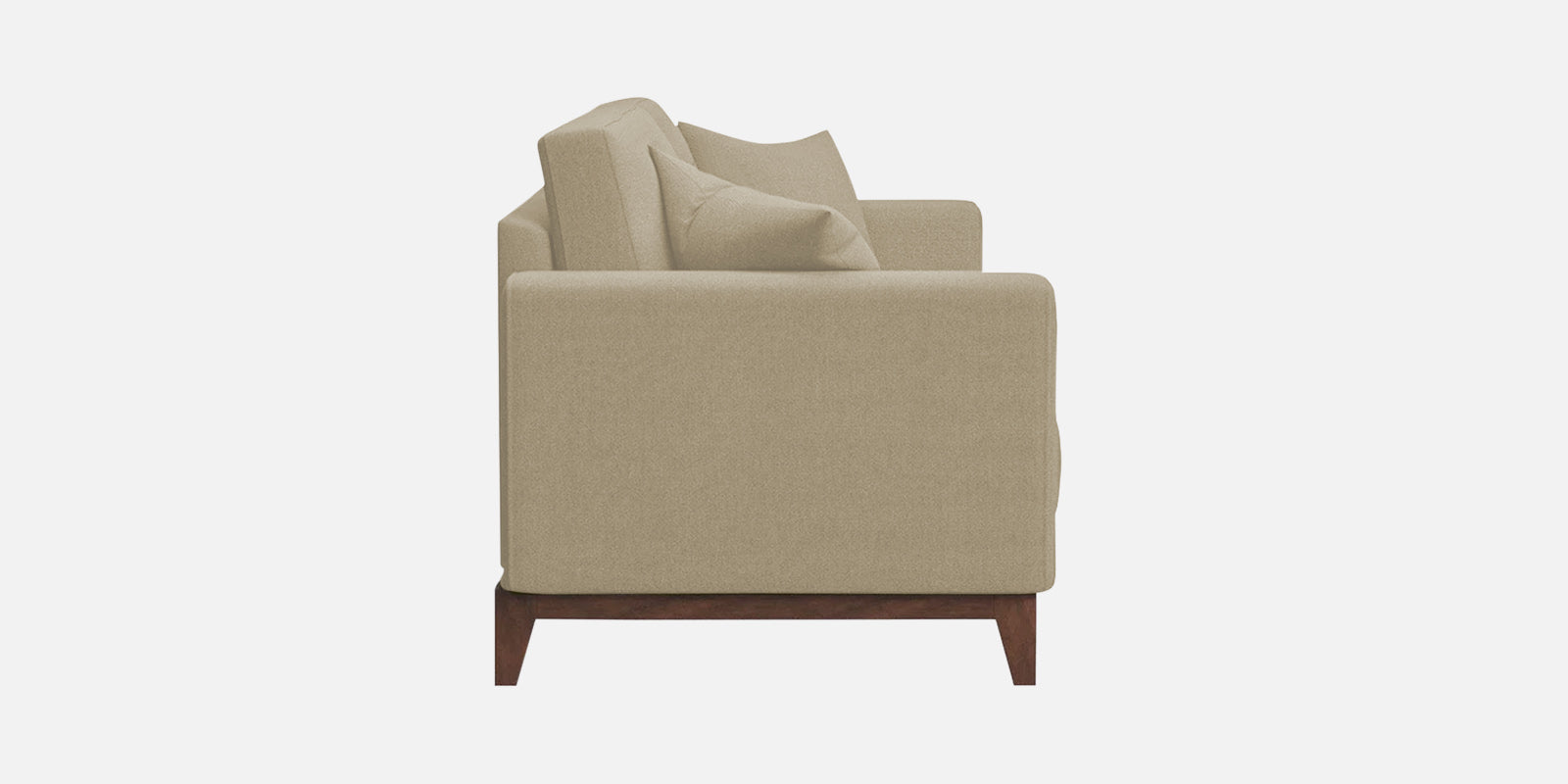 Luca Fabric 2 Seater Sofa in Honey Beige Colour