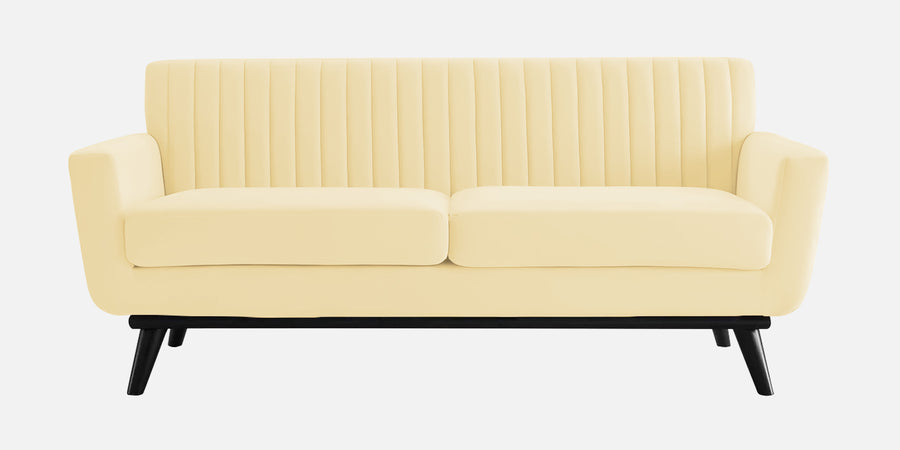 Tucker Velvet 2 Seater Sofa In Sandy Beige Colour - Febonic Living
