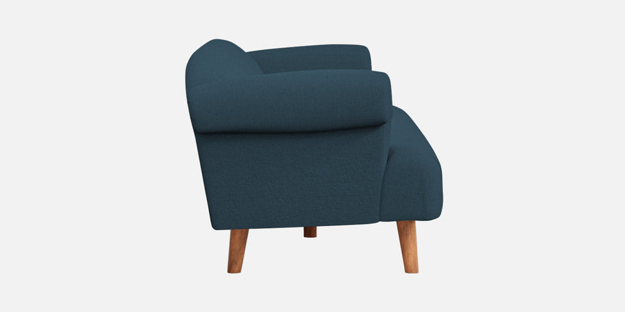 Barber Fabric 3 Seater Sofa In Cool Blue Colour - Febonic Living