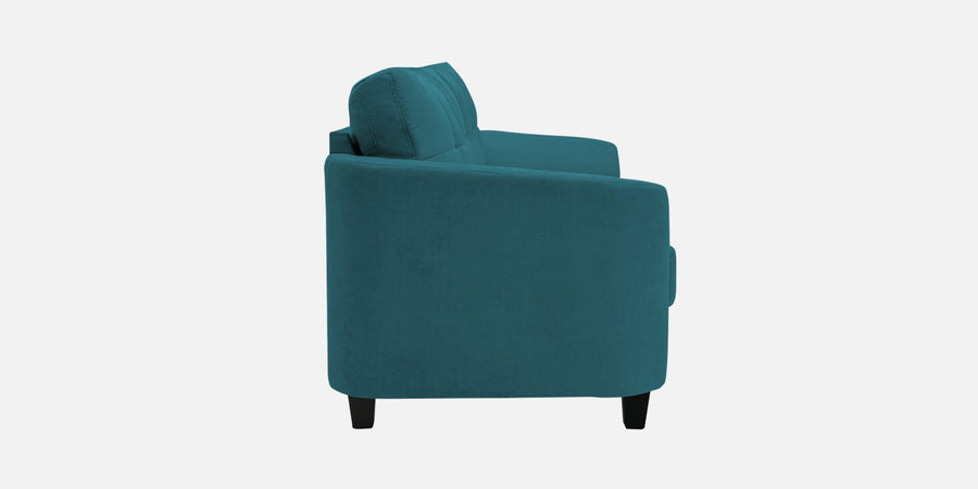 Mulan Fabric 3 Seater Sofa In Water Blue Colour - Febonic Living