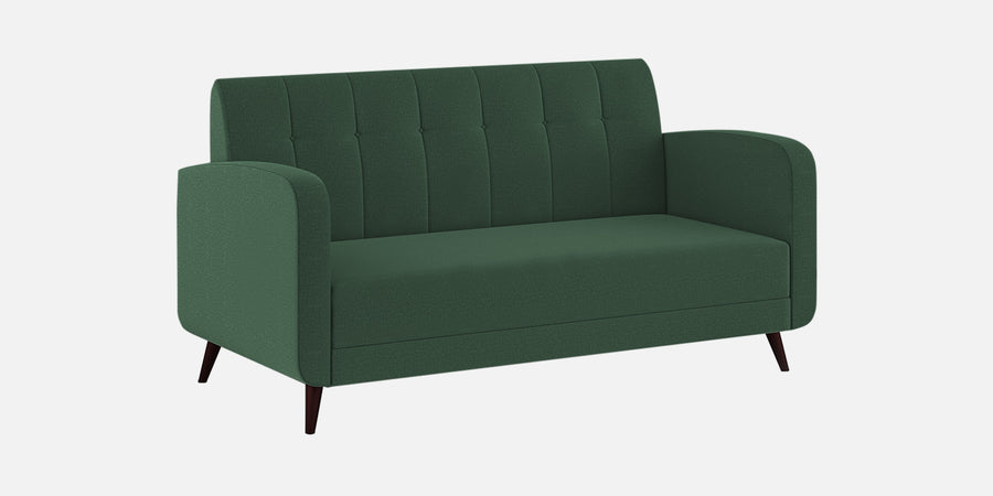 Wiki Velvet 3 Seater Sofa In Amazon Green Colour - Febonic Living