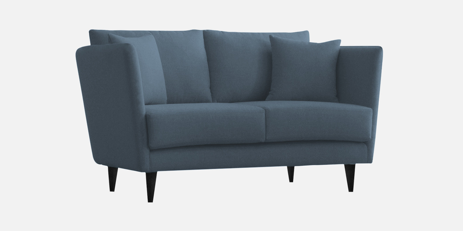 Norway Velvet 2 Seater Sofa In Oxford Blue Colour