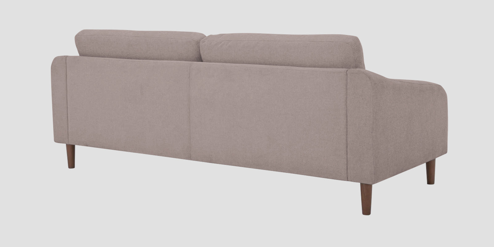Elara Fabric 3 Seater Sofa in Almond Beige Colour - Febonic Living