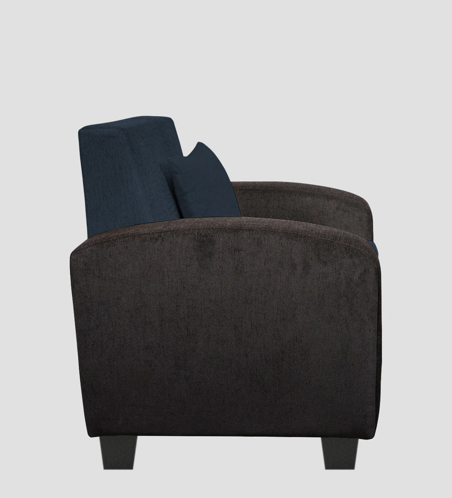 Alex Fabric 1 Seater Sofa In Denim Blue Colour - Febonic Living