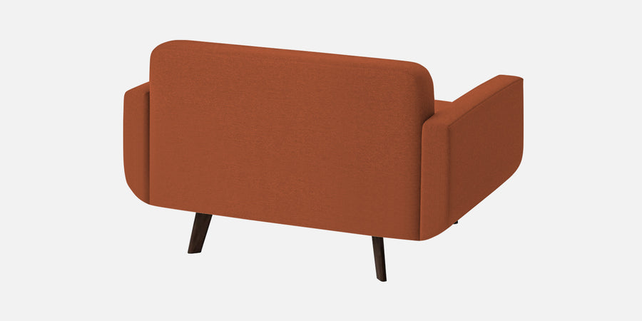 Marsela Fabric 2 Seater Sofa In Royal Orange Colour - Febonic Living