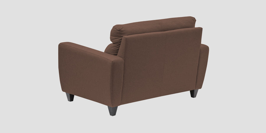 Honor Fabric 2 Seater Sofa In Latte Brown Colour - Febonic Living
