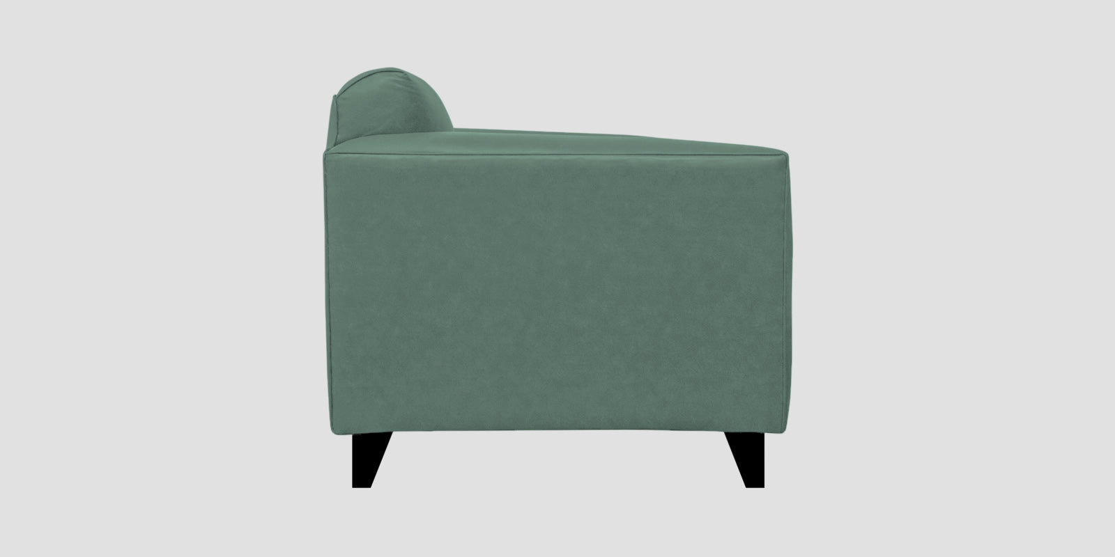 Convi Leatherette 3 Seater Sofa In Mint Green Colour - Febonic Living