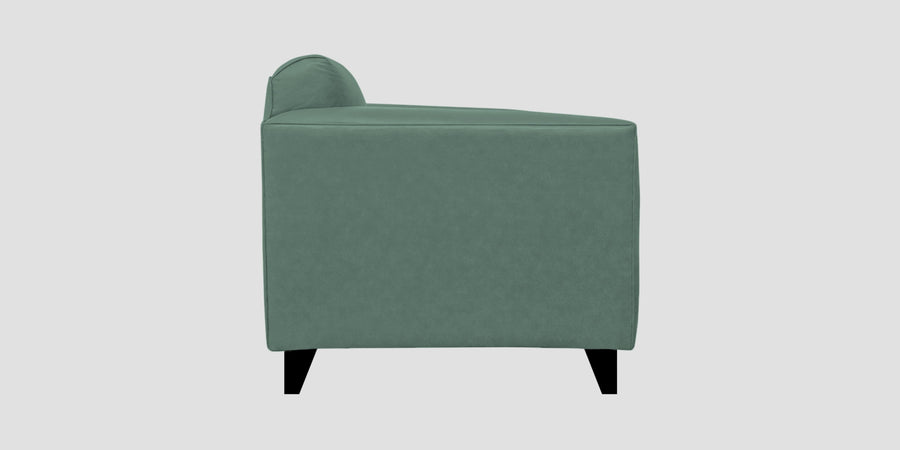 Convi Leatherette 3 Seater Sofa In Mint Green Colour - Febonic Living