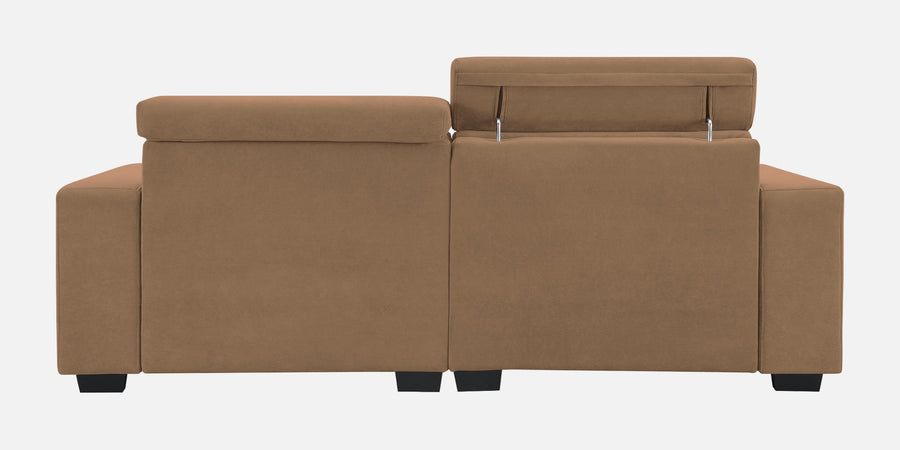 Hiro Fabric 2 Seater Sofa In Dusty Peach Colour - Febonic Living