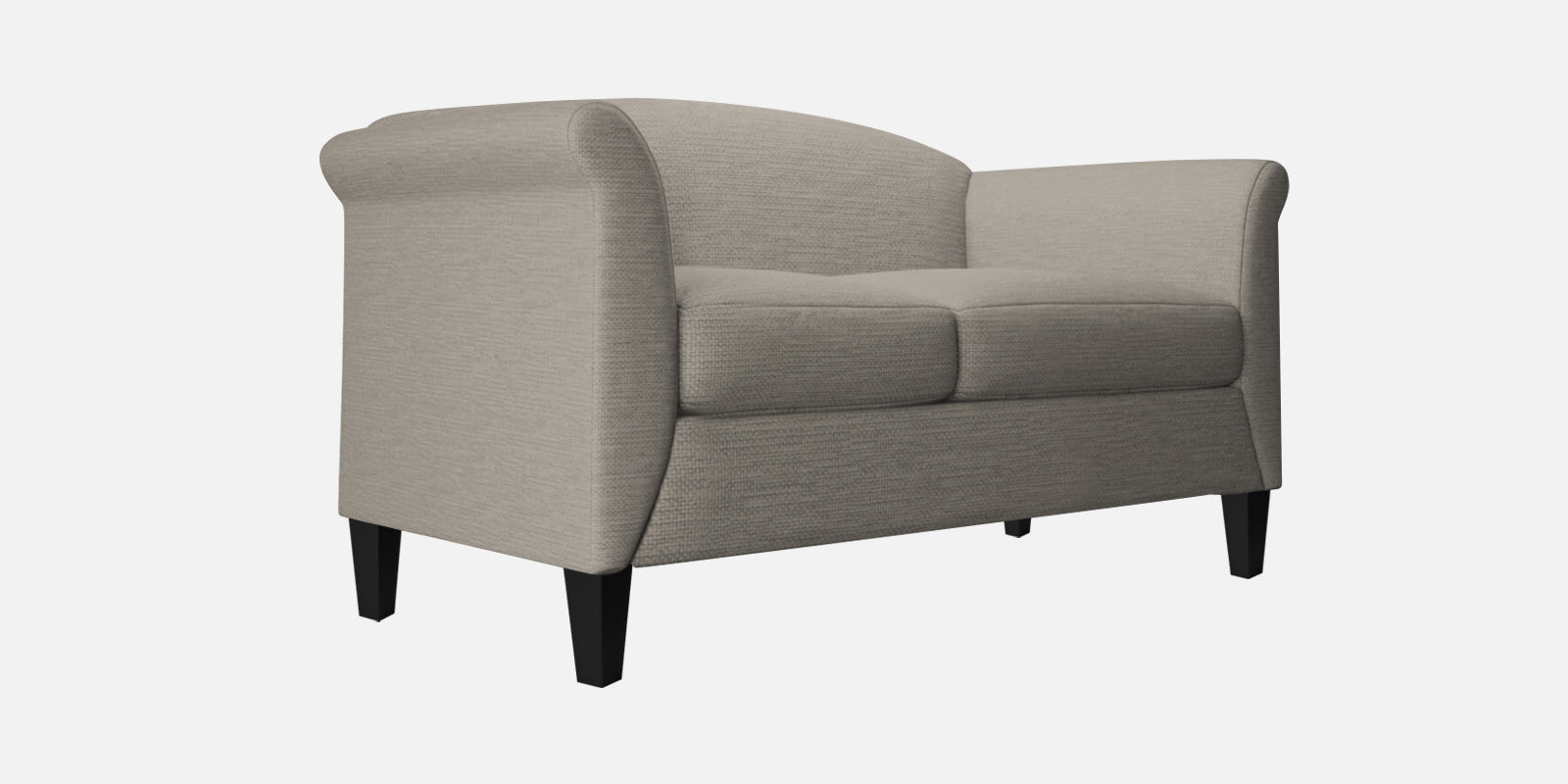 Kimber Fabric 2 Seater Sofa in Ash Grey Colour