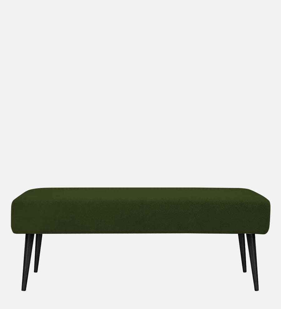 Orbit Fabric Bench In Olive Green Colour - Febonic Living