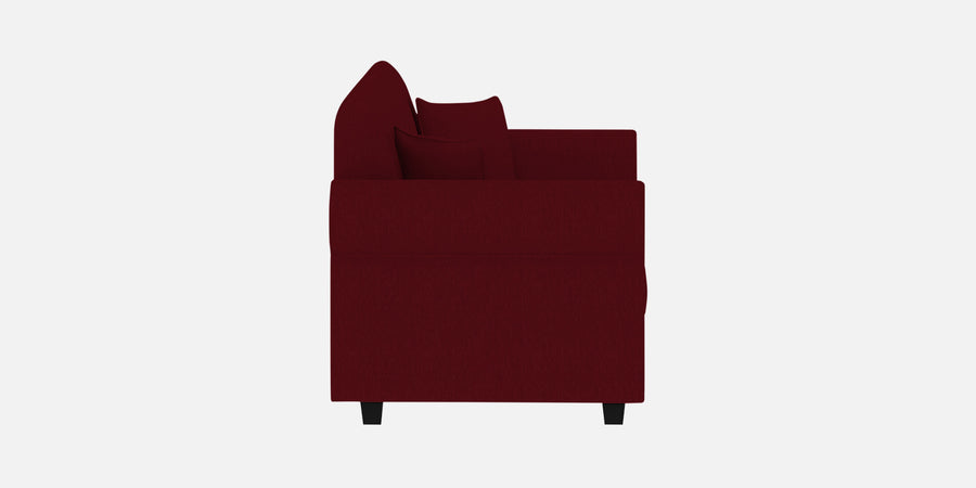 Derado Fabric 2 Seater Sofa In Ruby Red Colour - Febonic Living