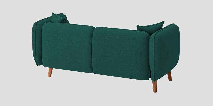 Reva Fabric 2 Seater Sofa In Sage Green Colour - Febonic Living