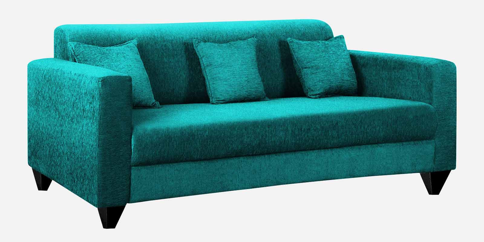 Nebula Fabric 3 Seater Sofa in Sea Green Colour