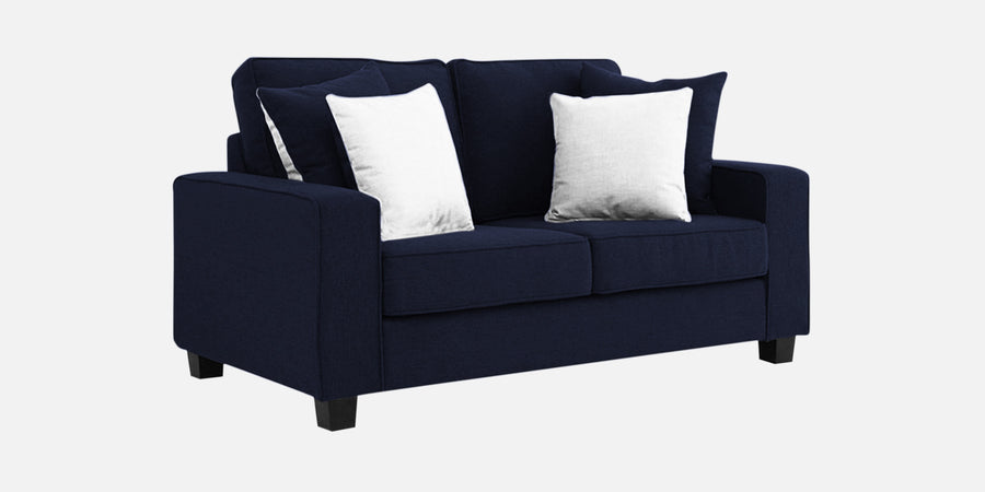 Ladybug Fabric 2 Seater Sofa In Royal Blue Colour - Febonic Living