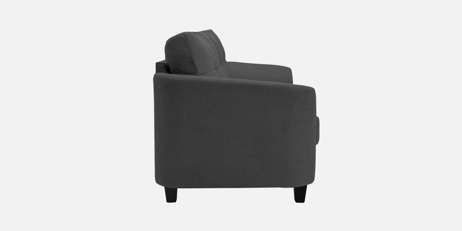 Mulan Fabric 3 Seater Sofa In Stone Grey Colour - Febonic Living