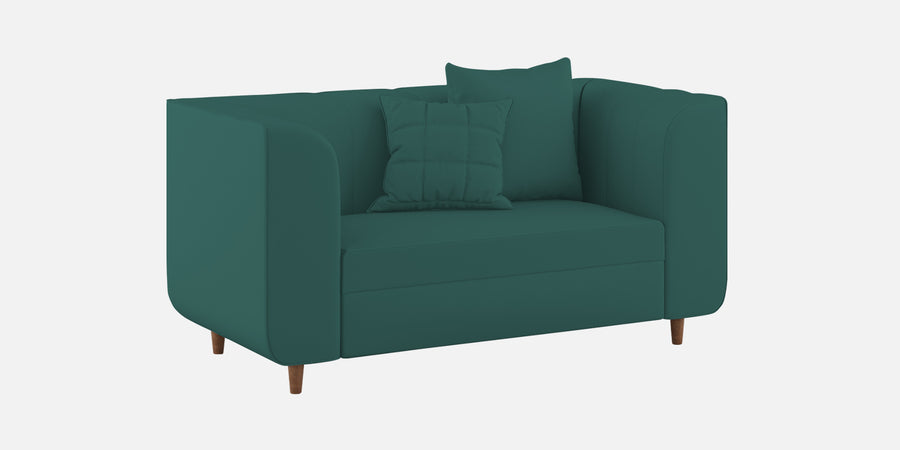 Sumo Velvet 2 Seater Sofa In Pine Green Colour - Febonic Living