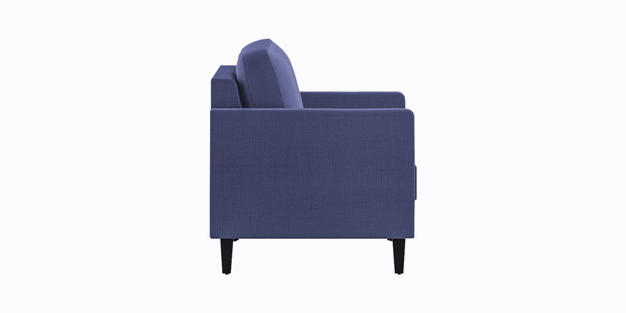 Nori Fabric 2 Seater Sofa In Slate Blue Colour - Febonic Living