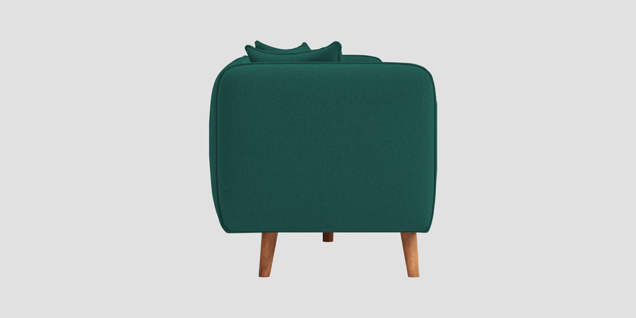 Reva Fabric 3 Seater Sofa In Sage Green Colour - Febonic Living