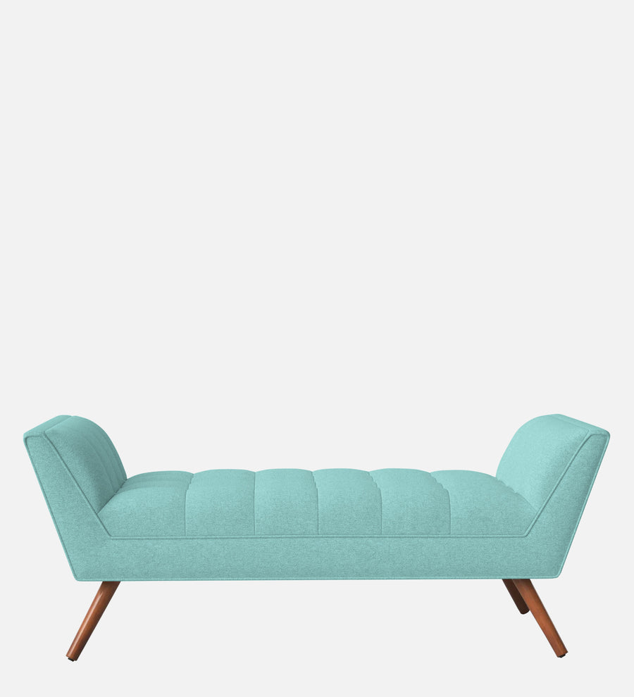 Cartes Velvet Bench In Barmunda Aqua Colour - Febonic Living