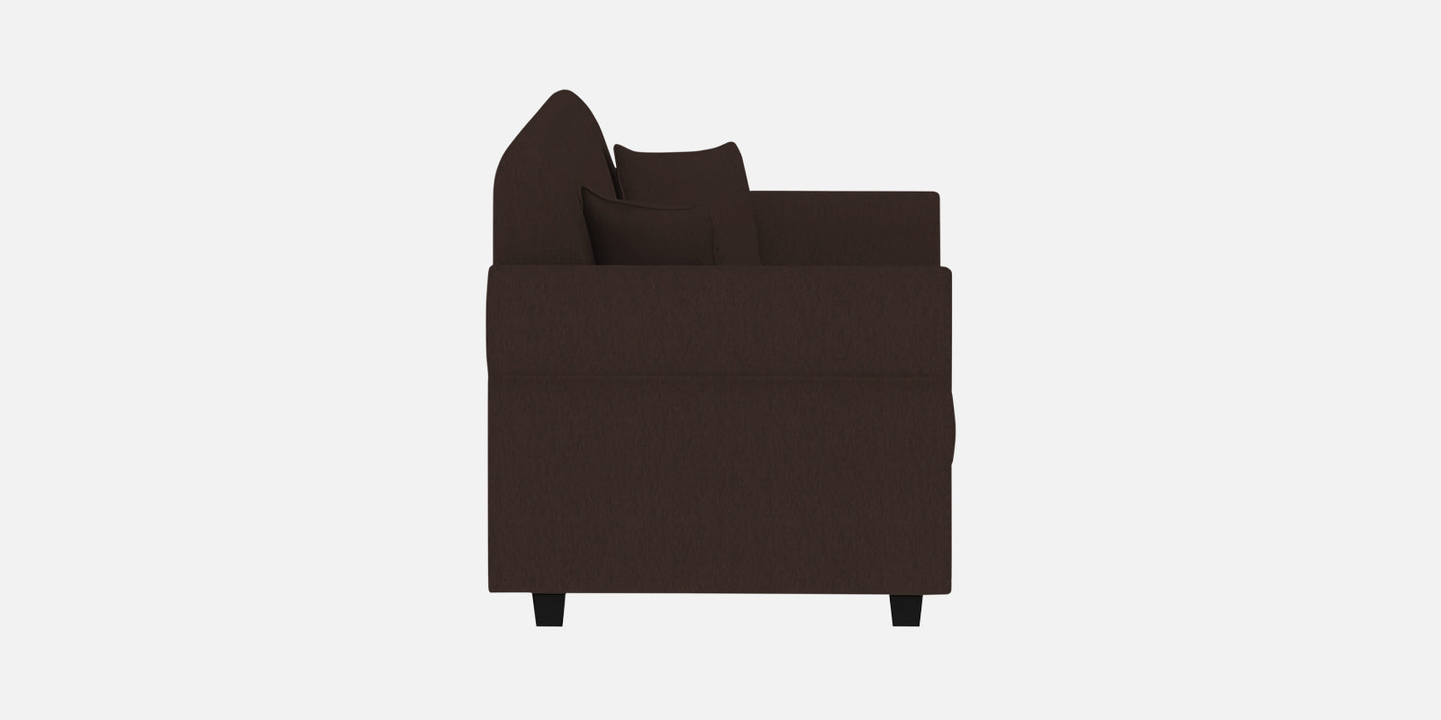 Derado Fabric 2 Seater Sofa in Coffee Brown Colour