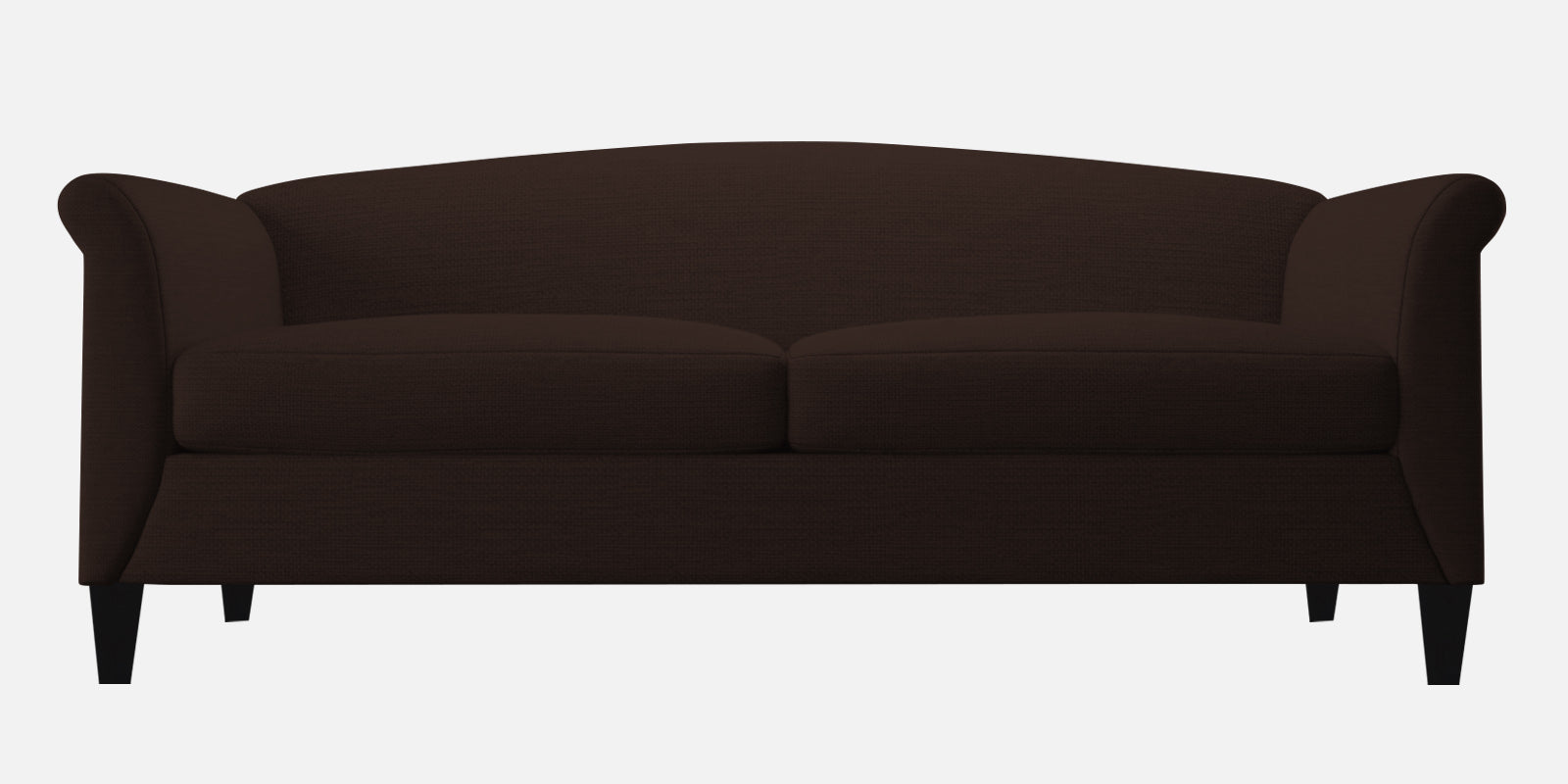 Kimber Fabric 3 Seater Sofa in Coffee Brown Colour