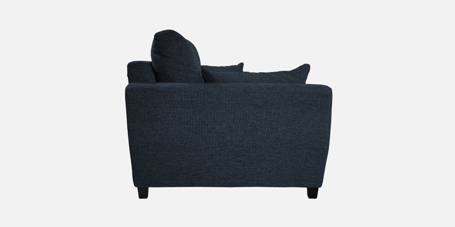 Mario Fabric 3 Seater Sofa In Denim Blue Colour - Febonic Living