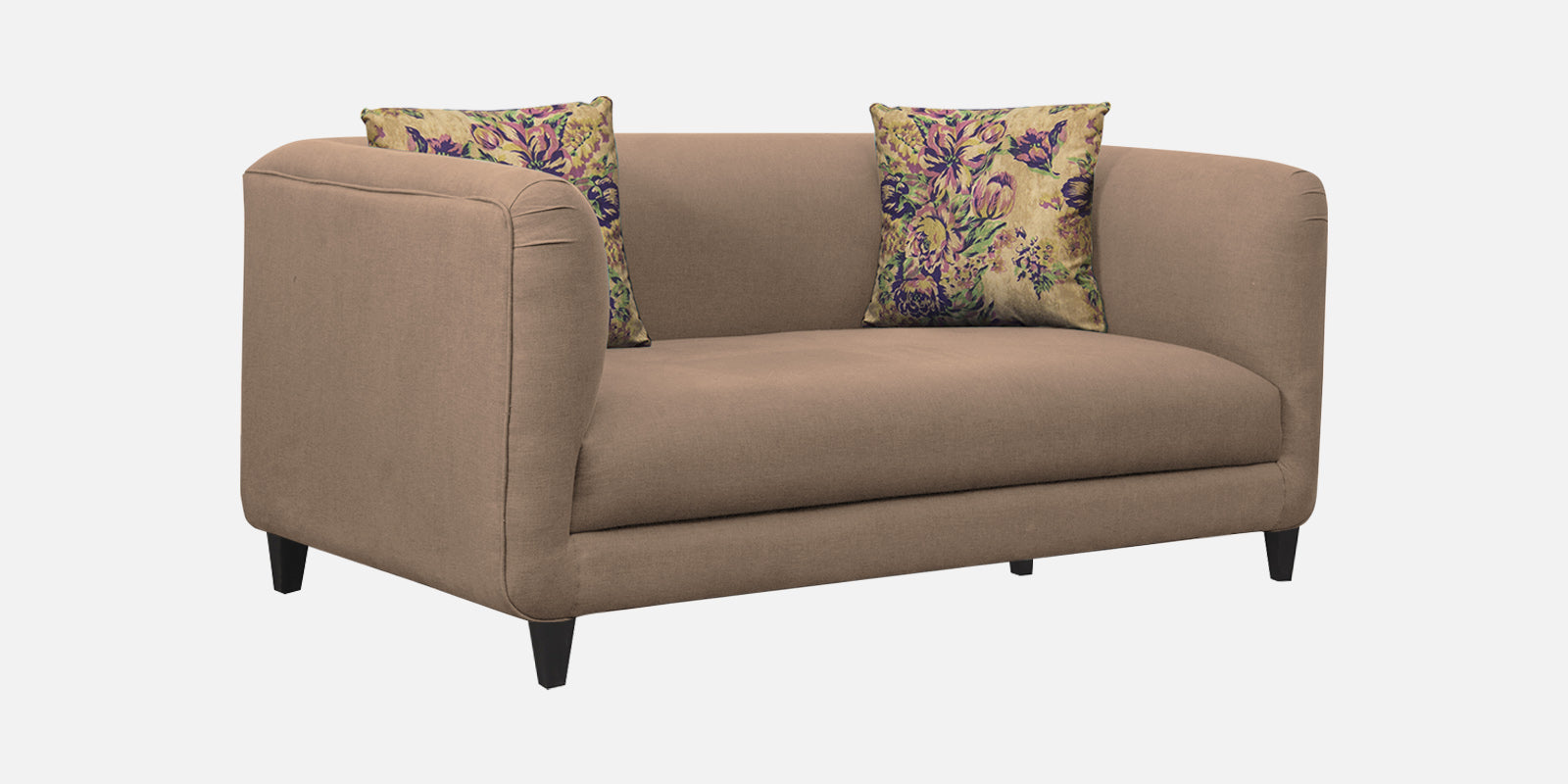 Niki Fabric 2 Seater Sofa in Cookie Beige Colour