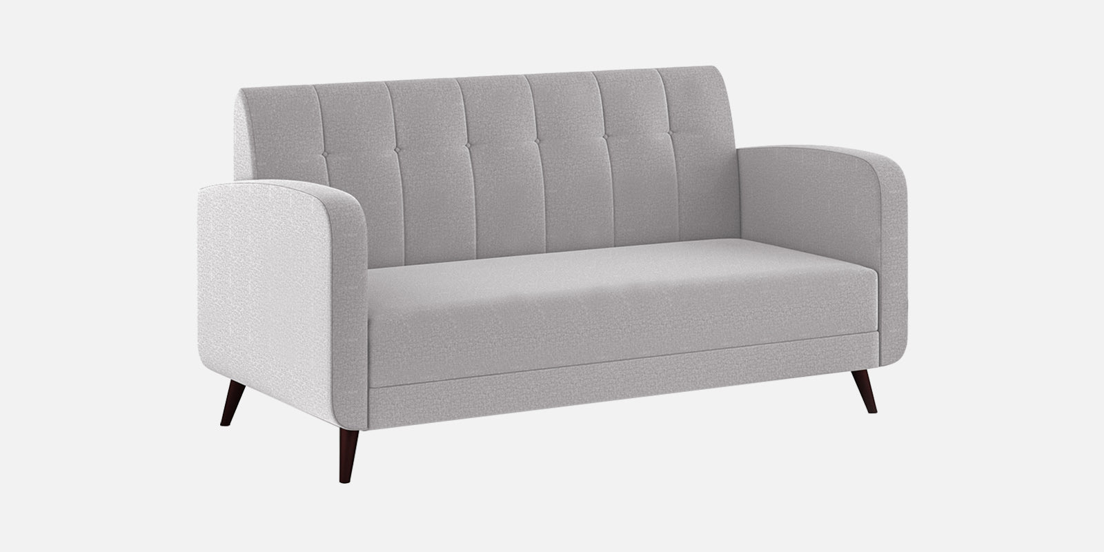 Wiki Velvet 3 Seater Sofa in Concrete grey Colour