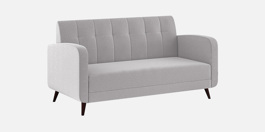Wiki Velvet 3 Seater Sofa In Concrete Grey Colour - Febonic Living